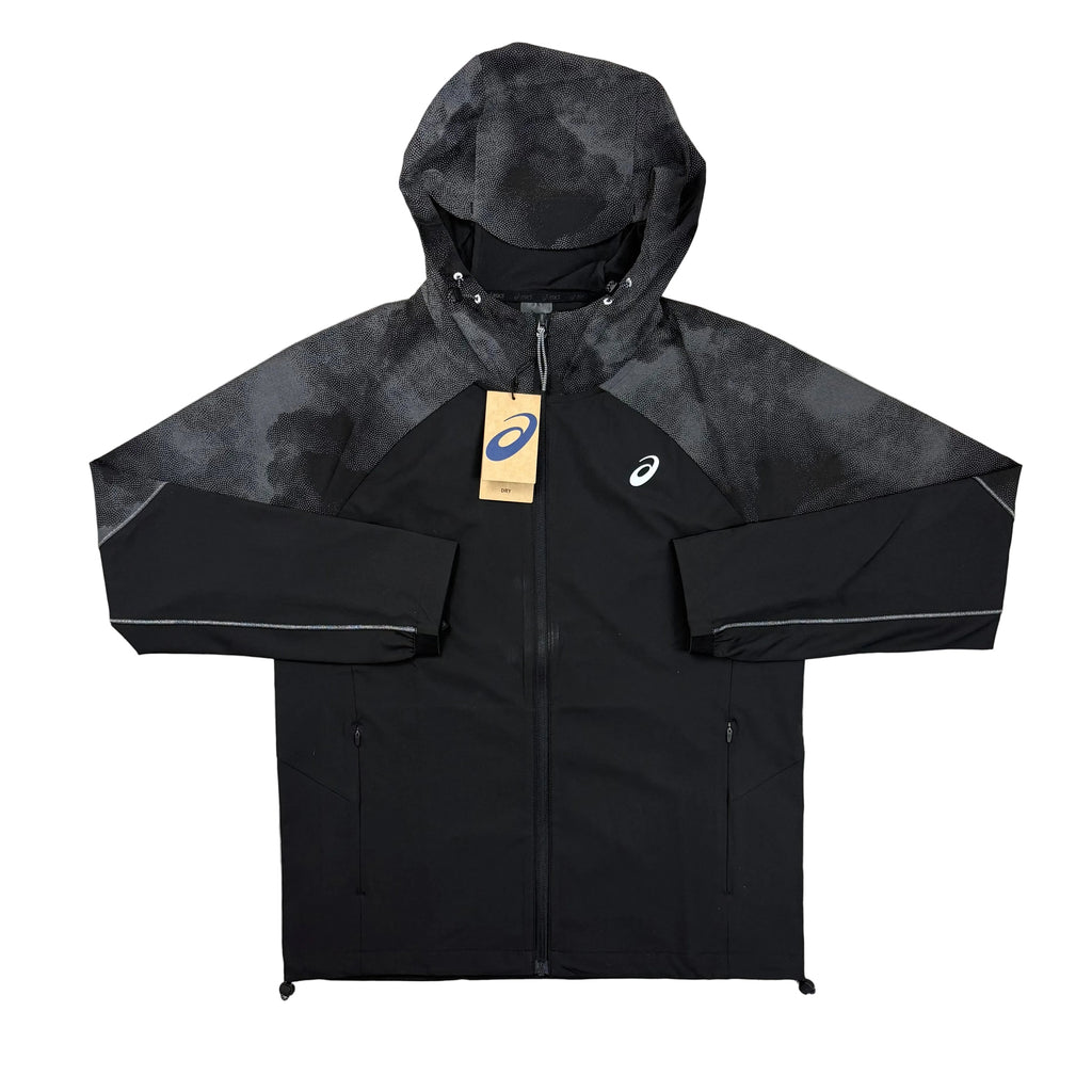 ASICS REFLECTIVE WINDRUNNER JACKET - BLACK