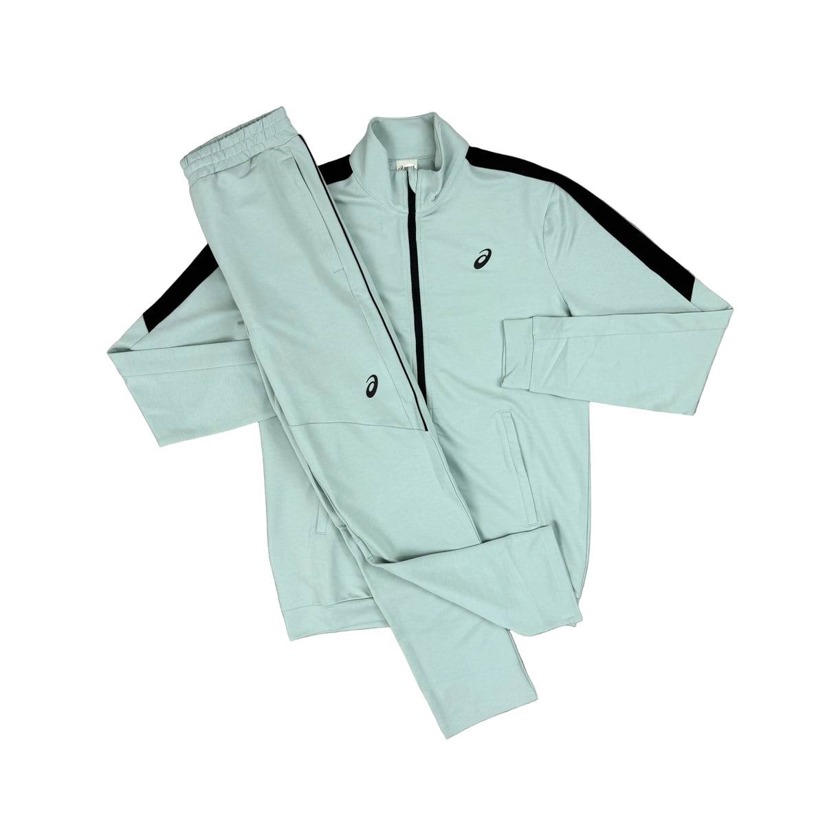 ASICS CLASSIC TRACKSUIT - COLD MOSS / BLACK