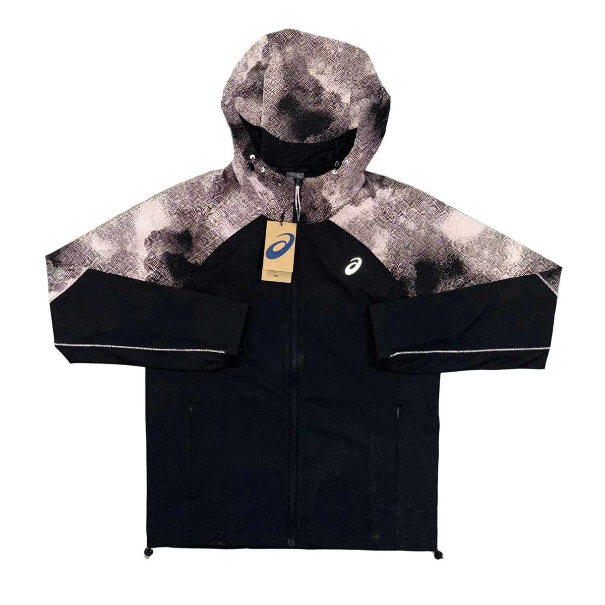 ASICS REFLECTIVE WINDRUNNER JACKET - BLACK