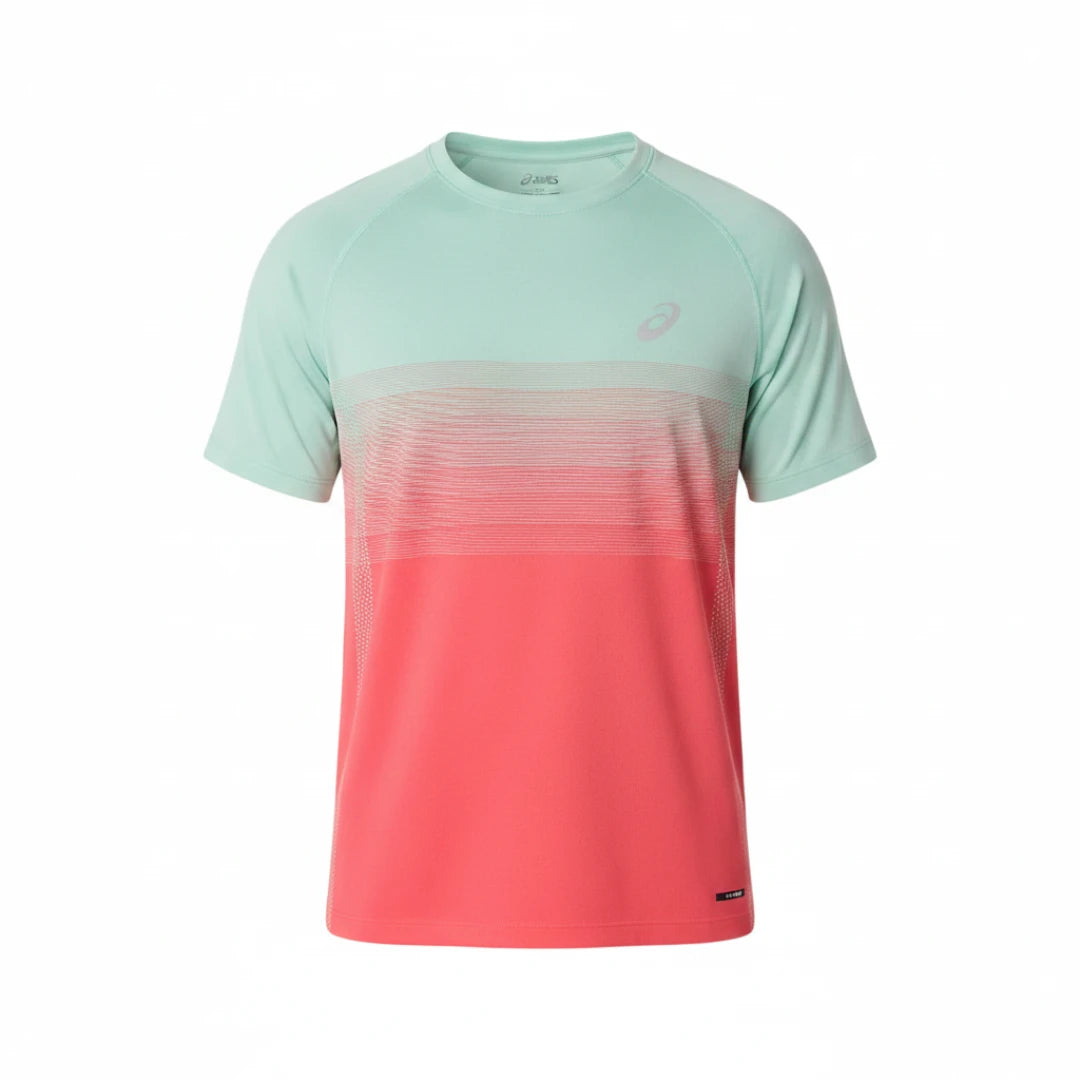 ASICS SEAMLESS T-SHIRT - CORAL REEF