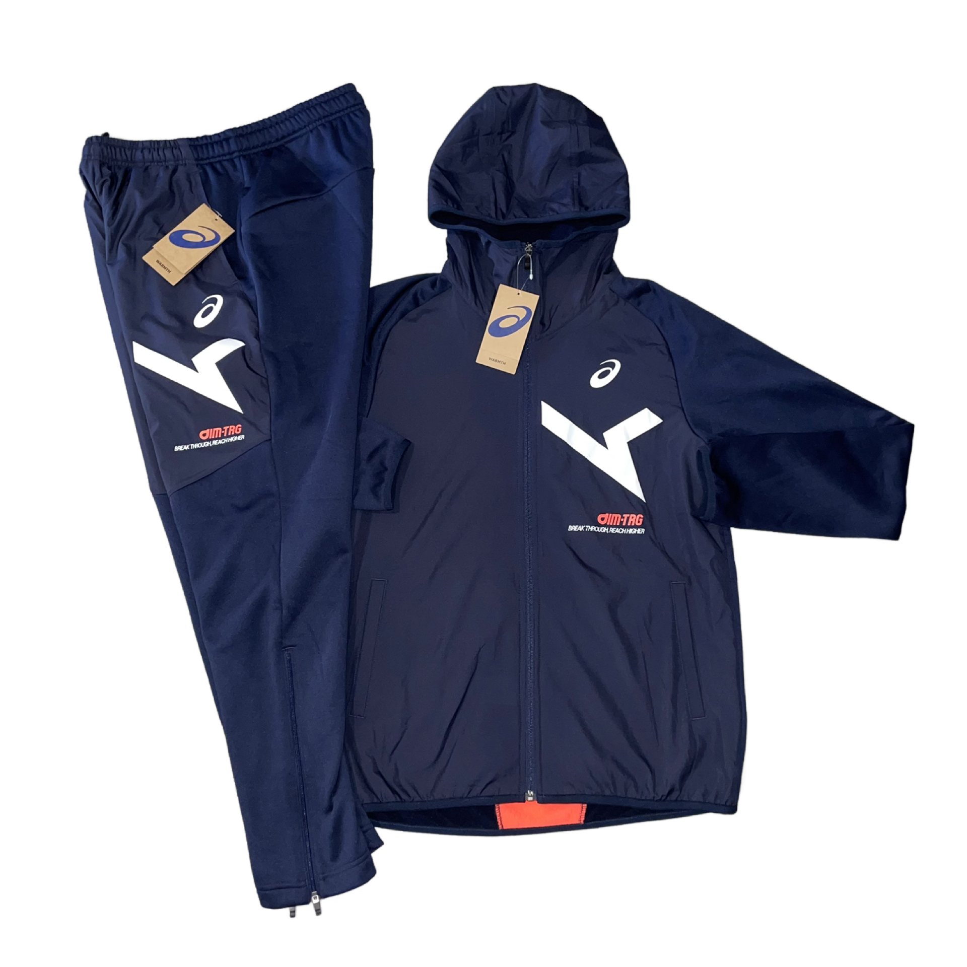 ASICS TRG TRACKSUIT - NAVY ( ASIA EXCLUSIVE )