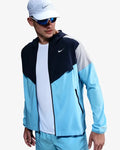 IMPOSSIBLY LIGHT UV REPEL JACKET - OBSIDIAN / AQUA