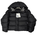 Burberry Halsby Puffer Down Jacket Black