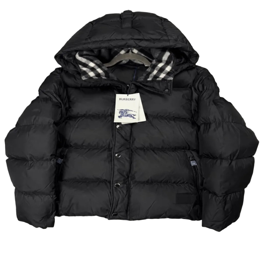 Burberry Halsby Puffer Down Jacket Black